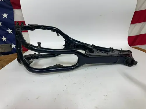 2002 Yamaha YZ250 Main Frame YZ 250 2 Stroke Powder Coated Blue W/ Clean T1tle