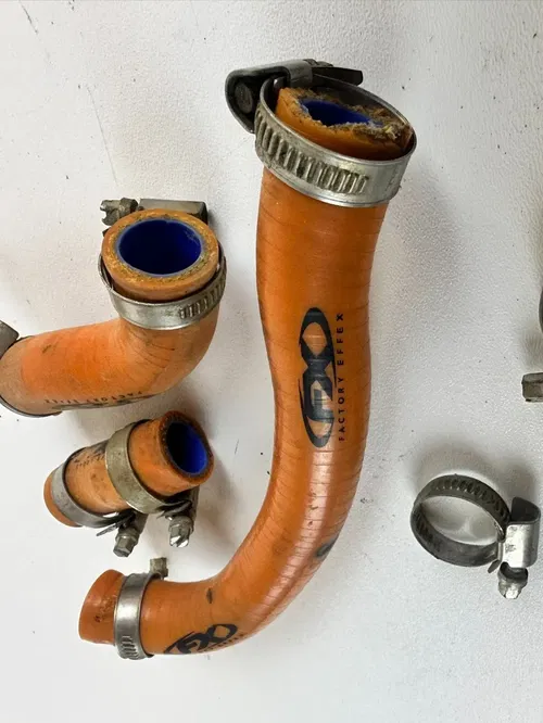 KTM 450SXF 2008 Radiator Hoses Factory Effex FX 07-10 Tested