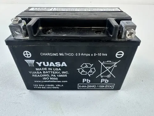 2008 Honda XR650L 12v Battery Fits Compartment Perfect Tested Voltage