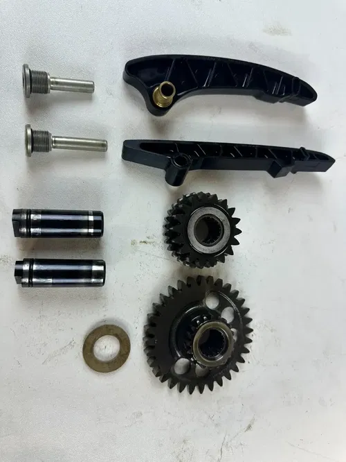 KTM 450SXF 2008 Timing Balance Gear Cam Chain Slides One way starter 450 SXF