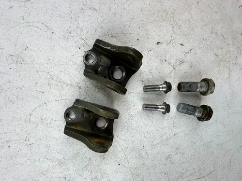 2008 Honda CRF 250R Stock Foot Peg Mount Set Pair w/bolts Left Right