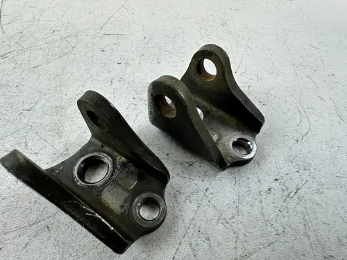 2008 Honda CRF 250R Stock Foot Peg Mount Set Pair w/bolts Left Right