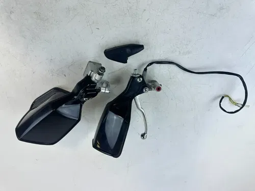 SUZUKI DRZ400SM 05-24 Front Hand guards Clutch Brake Levers perch Set OEM NICE