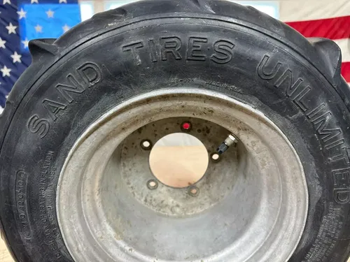 1987 Quadzilla Suzuki LT500R Rear Wheel & Sand TIre 21 12-10 DICO