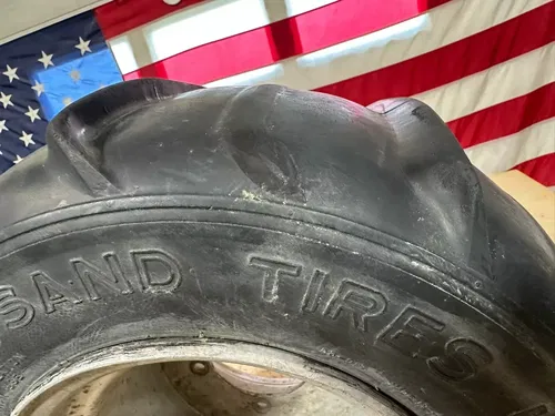 1987 Quadzilla Suzuki LT500R Rear Wheel & Sand TIre 21 12-10 DICO