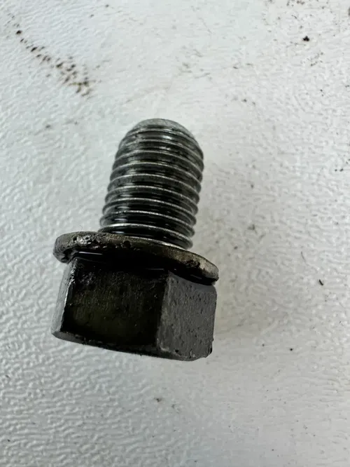 1988 Honda XR600R Left Side Crank Case Upper Oil Check Bolt OEM Stock