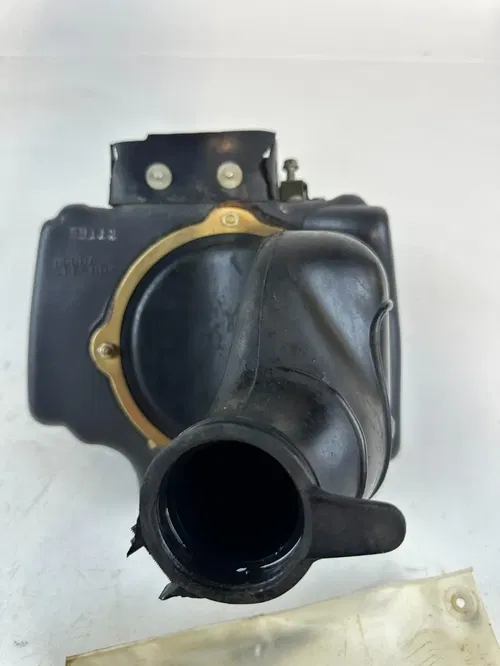 2006 HONDA CR85R Airbox mud flap filter housing rubber intake boot OEM 03-07