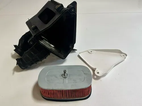 1984 Honda XR250R  Airbox and Dual Twin Rubber Boot with Filter
