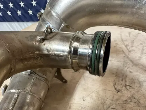 2008 KTM 300 XC FMF Gold Series Gnarly Pipe Header Exhaust w/guard