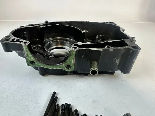 Honda 1984 XR200R Left Hand LH Inner Engine Motor Crank Case OEM Nice