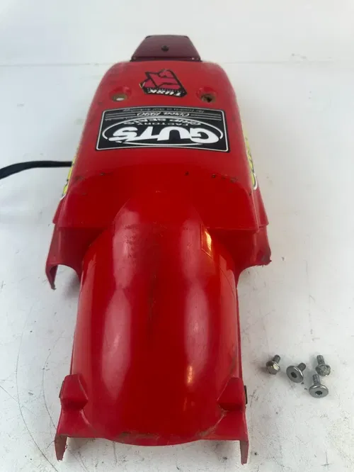 2001 Honda XR400R Rear Fender w/tail light TESTED working 96-04