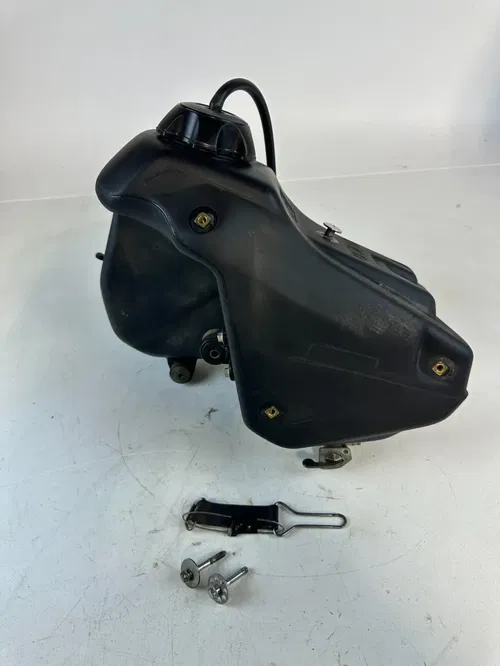 2006 HONDA CR85R Fuel Gas Tank W/ Petcock  Cap Mounts Hardware 03-07