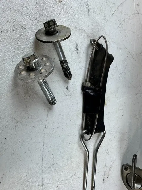 2006 HONDA CR85R Fuel Gas Tank W/ Petcock  Cap Mounts Hardware 03-07