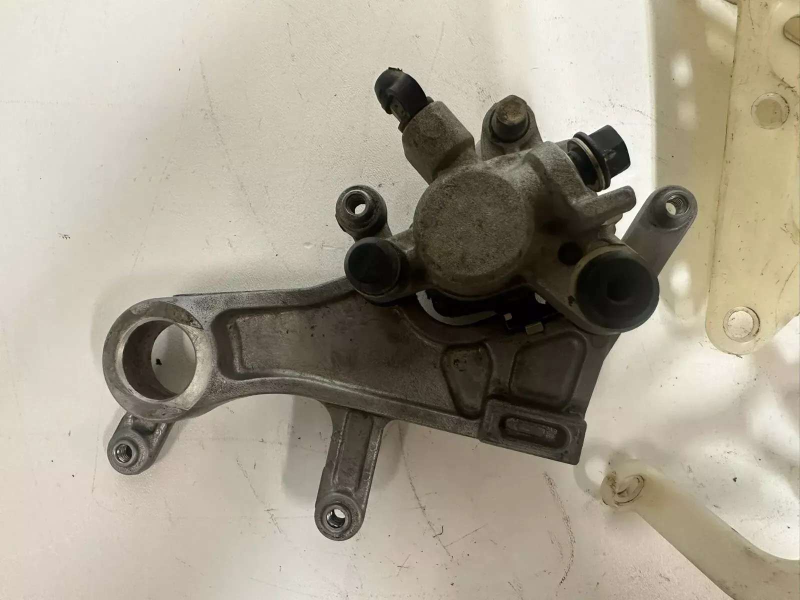 2004 Honda CRF450R Rear Caliper & Guards OEM Stock