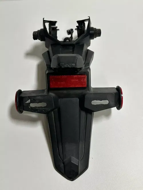 Honda CRF 250 L 2017 Rear Fender License Plate Holder Brake Light Blinker OEM