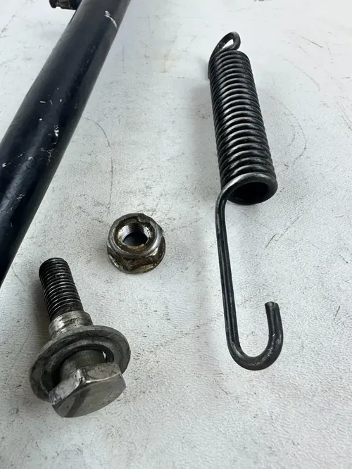 2001 Honda XR400R Kickstand side support kick stand w/ spring and bolt OEM Stock