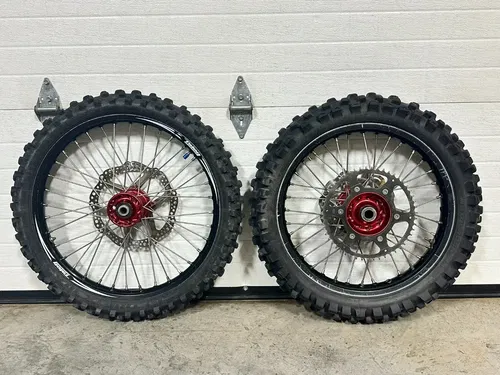 2021 CRF450R Talon Evo Billet Wheel Set W/ Spacers Discs and Sprocket 19"R 21"F