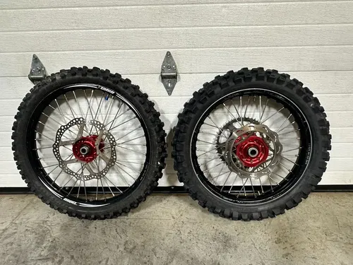 2021 CRF450R Talon Evo Billet Wheel Set W/ Spacers Discs and Sprocket 19"R 21"F