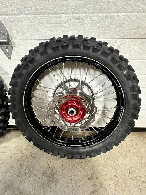 2021 CRF450R Talon Evo Billet Wheel Set W/ Spacers Discs and Sprocket 19"R 21"F
