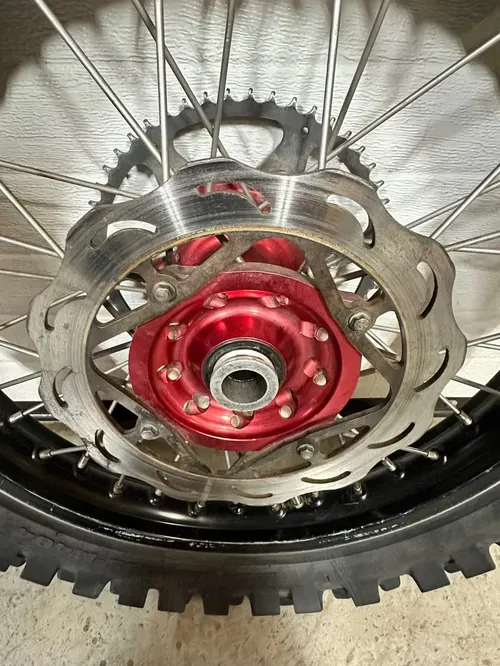 2021 CRF450R Talon Evo Billet Wheel Set W/ Spacers Discs and Sprocket 19"R 21"F