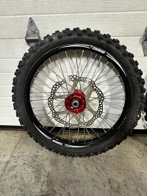 2021 CRF450R Talon Evo Billet Wheel Set W/ Spacers Discs and Sprocket 19"R 21"F