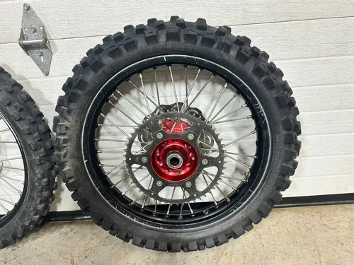 2021 CRF450R Talon Evo Billet Wheel Set W/ Spacers Discs and Sprocket 19"R 21"F