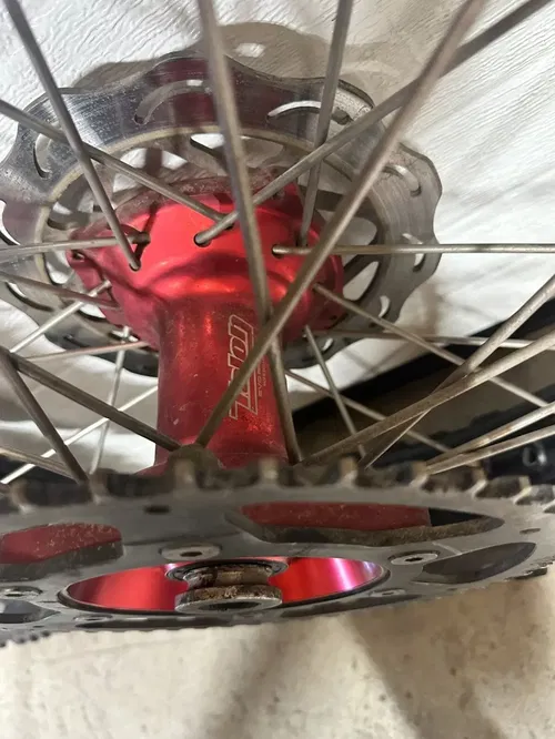 2021 CRF450R Talon Evo Billet Wheel Set W/ Spacers Discs and Sprocket 19"R 21"F