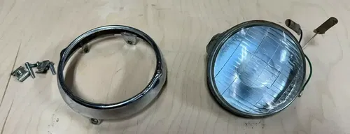 Honda XL185S Headlight & Trim Ring 185 S 1981