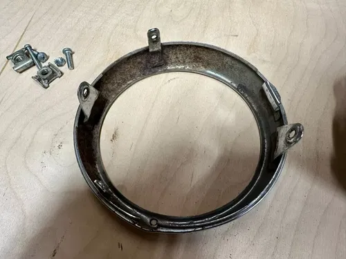 Honda XL185S Headlight & Trim Ring 185 S 1981