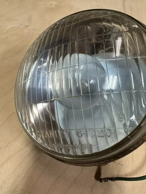 Honda XL185S Headlight & Trim Ring 185 S 1981