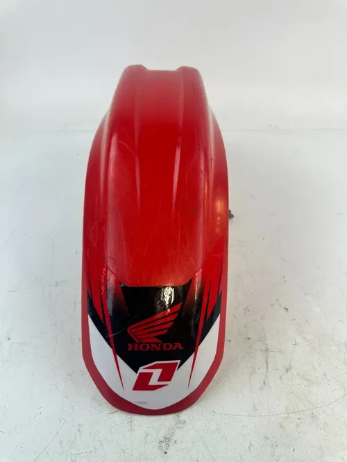 2001 Honda XR400R Front OEM Red Fender w/hardware 96-04