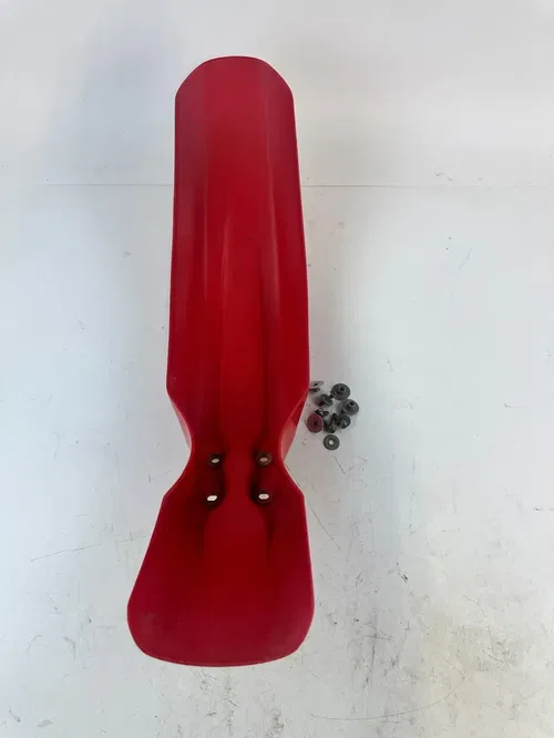 2001 Honda XR400R Front OEM Red Fender w/hardware 96-04