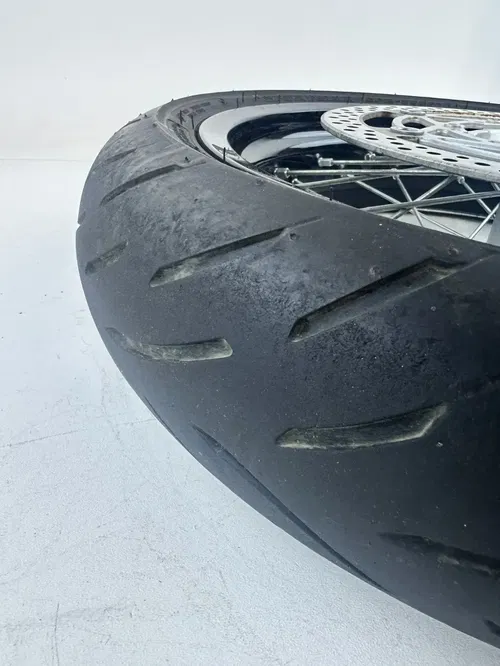 2022 Suzuki DRZ400SM Stock Front Wheel Excel Black with Spacer & Disc Straight