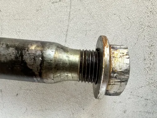 2007 Honda CRF450R Front Axle and Nut OEM Stock CRF 450 R