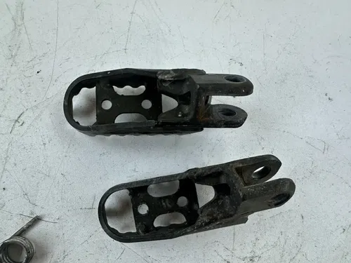 SUZUKI DRZ400SM 05-24 OEM Stock Foot Pegs Nice Shape Low Miles