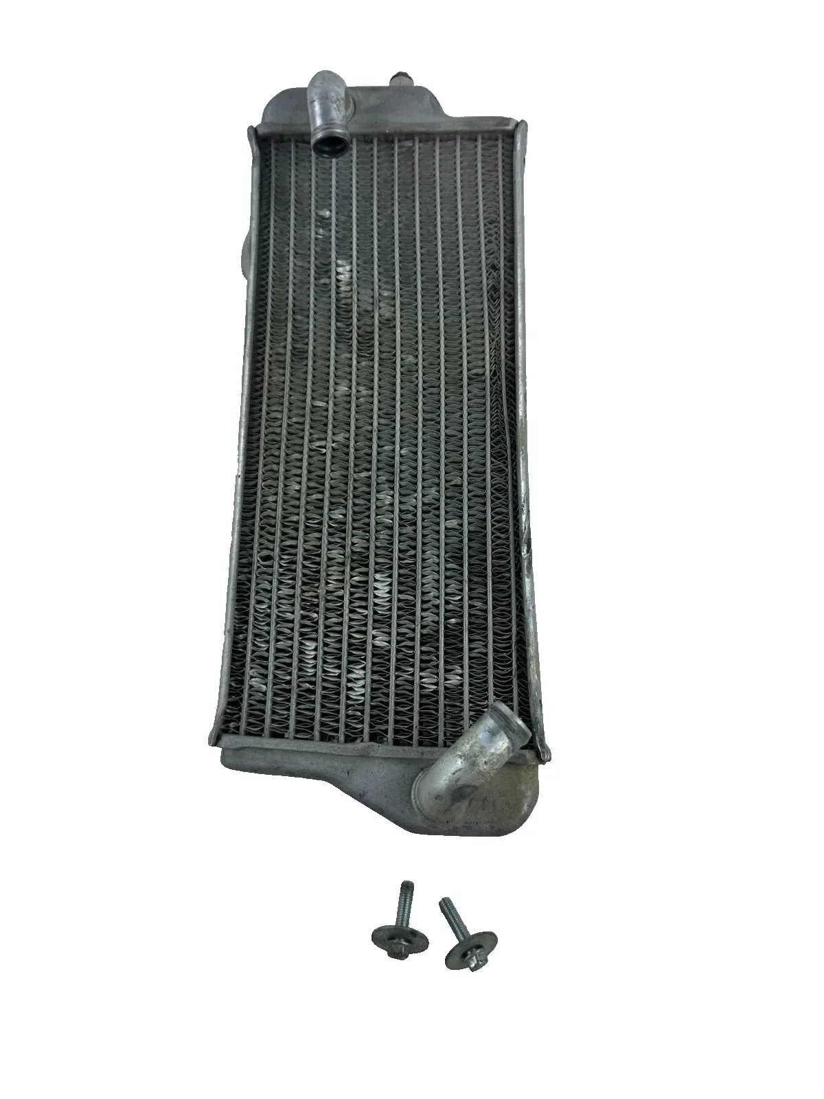 2008 Suzuki RMZ 450 Left NON fill Side Radiator OEM 08-12 NO LEAKS