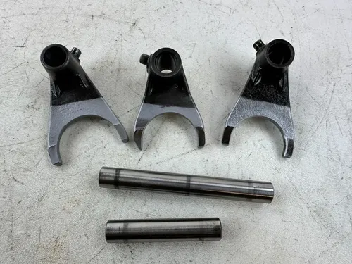 SUZUKI DRZ400SM 05-24 Transmission Forks Fork Set with Rods OEM Stock NICE