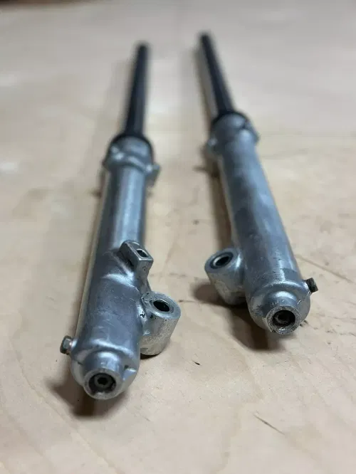 Honda XL 185s Showa 437-5 Suspension Fork Tubes OEM 1981