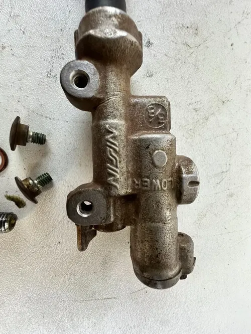 2007 Honda CRF450R Rear Brake Master Cylinder with Banjo Bolt CRF 450 R