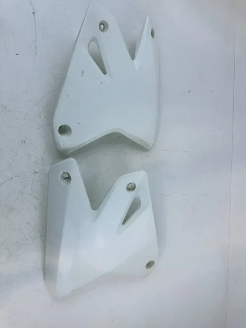 2022 Suzuki DRZ400SM White Tank Shrouds Plastics Fairings OEM Stock