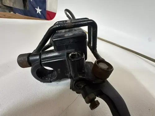 1987 HONDA XR600R Front Brake Lever Perch Cage Guard Line Caliper Assembly