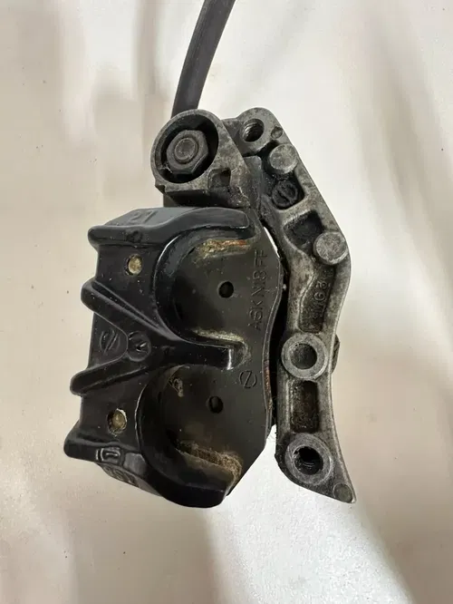 1987 HONDA XR600R Front Brake Lever Perch Cage Guard Line Caliper Assembly