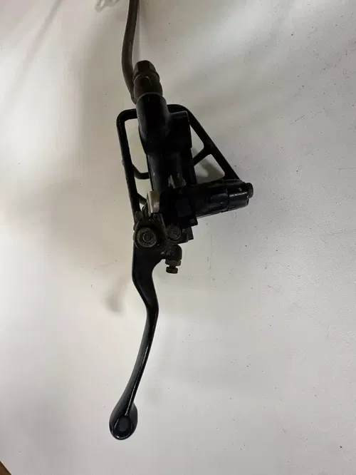 1987 HONDA XR600R Front Brake Lever Perch Cage Guard Line Caliper Assembly