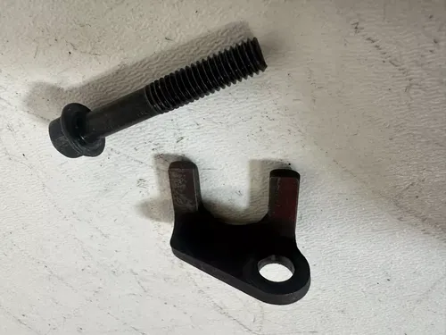 1986 Honda XL600R Upper Engine Head Oil Line Bracket Stay Brace Holder Support