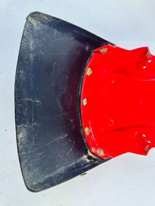 1985 HONDA ATC 110 Front Fender Mud Flap OEM Stock RED w/bolts 83-85