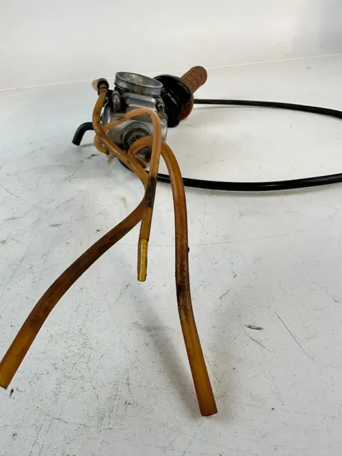 2006 HONDA CR85R Keihin Carburetor Tested 03-07 w/ throttle cables and Tube