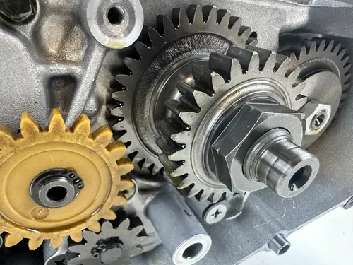 05-24 Suzuki DRZ400SM Stock Bottom End Crank with Cases Transmission Oil Pump