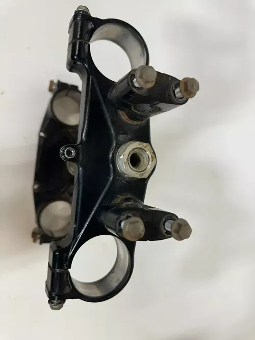 2008 Kawasaki KX450F KX450 KX 450 F Triple Tree Clamp W Bar Clamps OEM Black