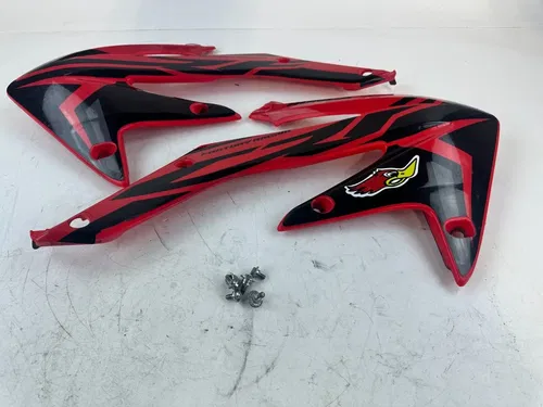 2006 Honda CRF450R Side Panel Plastics Shrouds Radiator Cover Panels OEM