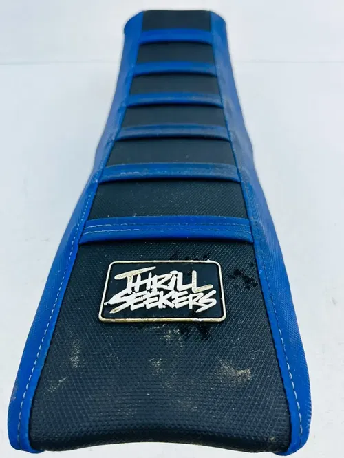 2015 Yamaha YZ450F OEM Stock Seat w/ Thrill Seekers Cover